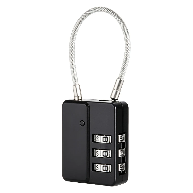 Resettable Combination Luggage Lock