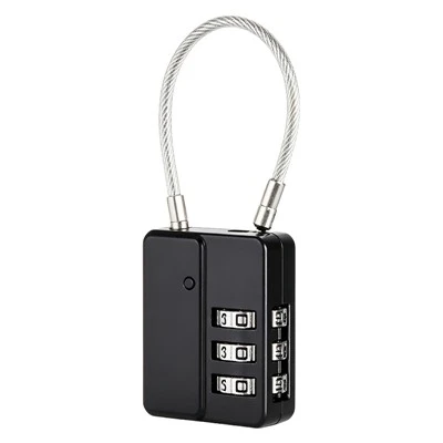 Resettable Combination Luggage Lock